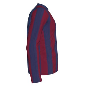 JOMA INTER T-SHIRT BLUE-BURGUNDY L/S