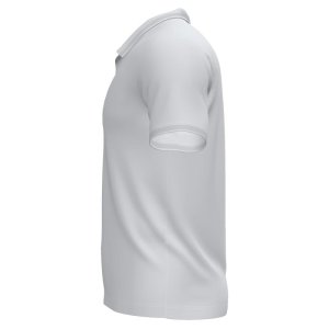 JOMA CAMPUS III POLO WHITE S/S