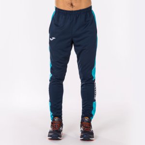 JOMA LONG PANT CHAMPIONSHIP IV NAVY-TURQUOISE FLUOR