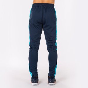 JOMA LONG PANT CHAMPIONSHIP IV NAVY-TURQUOISE FLUOR