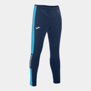 JOMA LONG PANT CHAMPIONSHIP IV NAVY-TURQUOISE FLUOR
