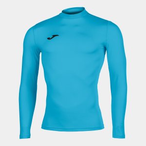 JOMA ACADEMY SHIRT BRAMA FLUOR TURQUOISE L/S