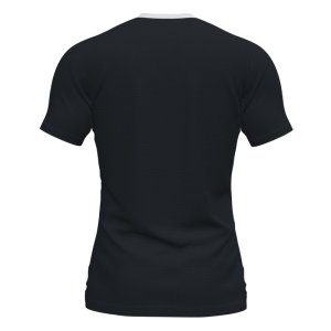 JOMA FLAG II T-SHIRT BLACK-WHITE S/S