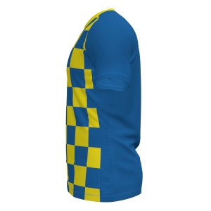 JOMA FLAG II T-SHIRT ROYAL-YELLOW S/S