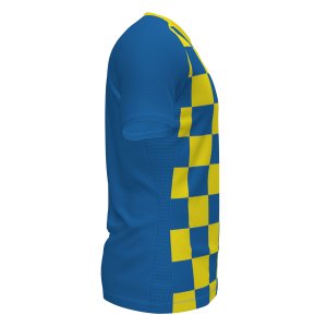 JOMA FLAG II T-SHIRT ROYAL-YELLOW S/S