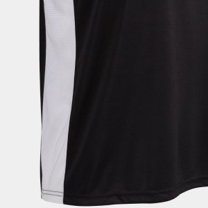 JOMA CANCHA III T-SHIRT WHITE-BLACK SLEEVELESS