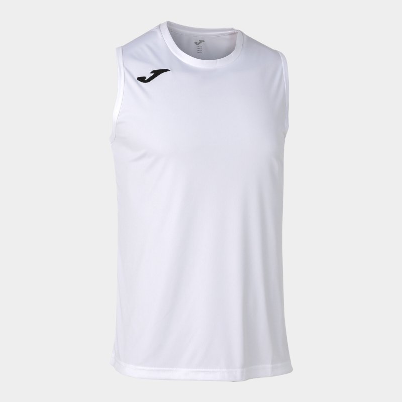 JOMA COMBI BASKET T-SHIRT WHITE SLEEVELESS