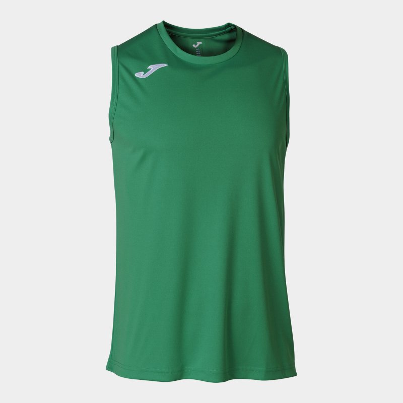 JOMA COMBI BASKET T-SHIRT GREEN SLEEVELESS
