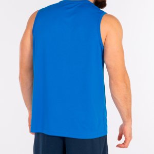 JOMA COMBI BASKET T-SHIRT ROYAL SLEEVELESS