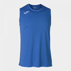 JOMA COMBI BASKET T-SHIRT ROYAL SLEEVELESS