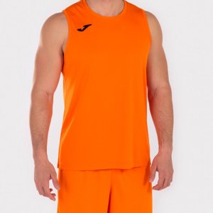 JOMA COMBI BASKET T-SHIRT ORANGE SLEEVELESS
