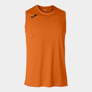 JOMA COMBI BASKET T-SHIRT ORANGE SLEEVELESS