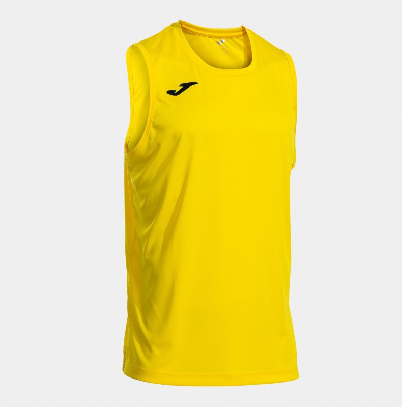 JOMA COMBI BASKET T-SHIRT YELLOW SLEEVELESS