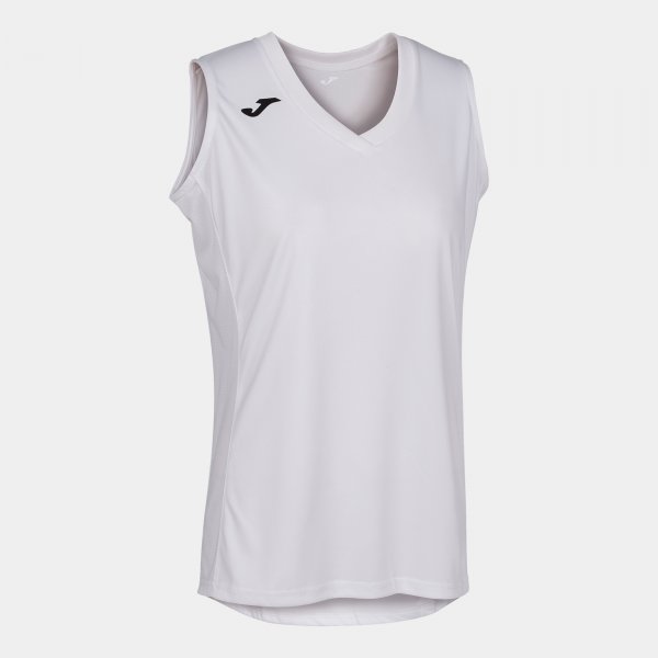 JOMA CANCHA III T-SHIRT WHITE SLEEVELESS