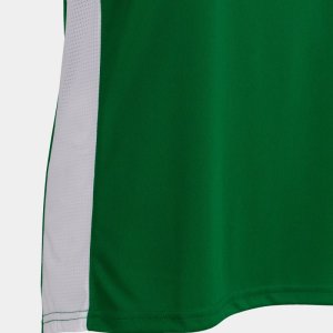 JOMA CANCHA III T-SHIRT GREEN-WHITE SLEEVELESS