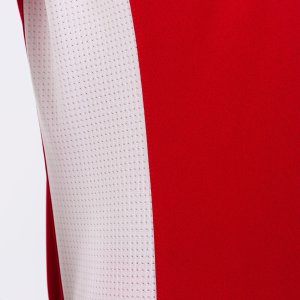 JOMA CANCHA III T-SHIRT RED-WHITE SLEEVELESS