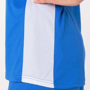 JOMA CANCHA III T-SHIRT ROYAL-WHITE SLEEVELESS