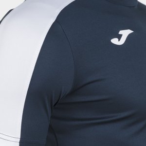 JOMA ACADEMY T-SHIRT DARK NAVY-WHITE S/S