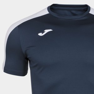 JOMA ACADEMY T-SHIRT DARK NAVY-WHITE S/S