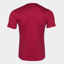 JOMA ACADEMY T-SHIRT RED-WHITE S/S