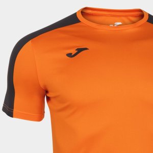 JOMA ACADEMY T-SHIRT ORANGE-BLACK S/S