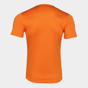 JOMA ACADEMY T-SHIRT ORANGE-BLACK S/S