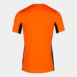 JOMA SUPERLIGA T-SHIRT ORANGE-BLACK S/S