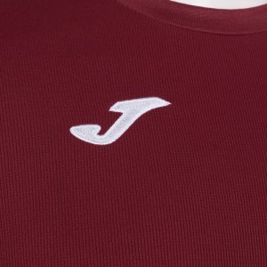 JOMA CAMPUS III T-SHIRT BURGUNDY S/S