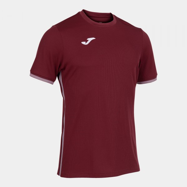 JOMA CAMPUS III T-SHIRT BURGUNDY S/S