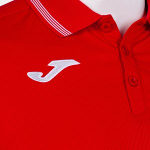 JOMA CAMPUS III POLO RED S/S