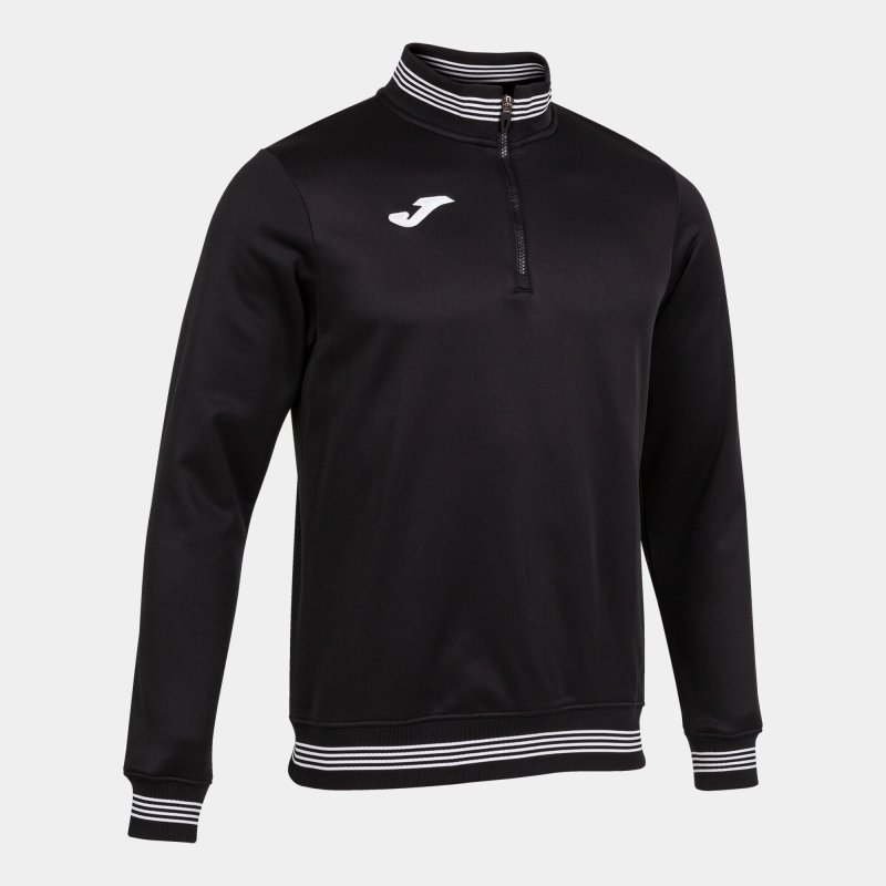 JOMA CAMPUS III SWEATSHIRT 1/2 ZIPPER BLACK