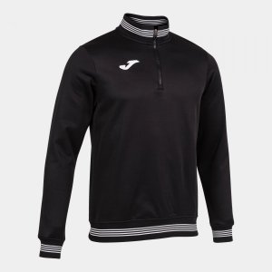 JOMA CAMPUS III SWEATSHIRT 1/2 ZIPPER BLACK