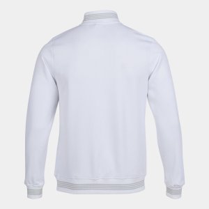 JOMA CAMPUS III SWEATSHIRT 1/2 ZIPPER WHITE