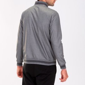 JOMA CAMPUS III SWEATSHIRT 1/2 ZIPPER MELANGE