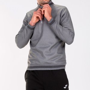 JOMA CAMPUS III SWEATSHIRT 1/2 ZIPPER MELANGE