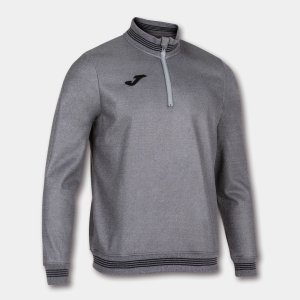 JOMA CAMPUS III SWEATSHIRT 1/2 ZIPPER MELANGE