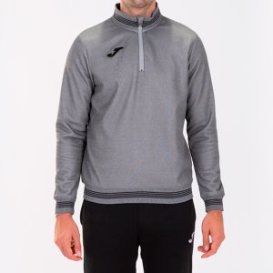 JOMA CAMPUS III SWEATSHIRT 1/2 ZIPPER MELANGE