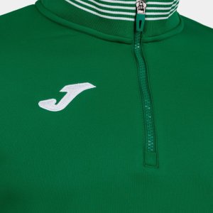 JOMA CAMPUS III SWEATSHIRT 1/2 ZIPPER GREEN