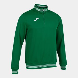 JOMA CAMPUS III SWEATSHIRT 1/2 ZIPPER GREEN