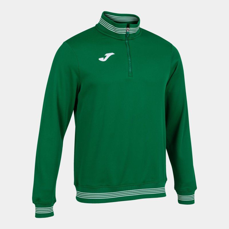 JOMA CAMPUS III SWEATSHIRT 1/2 ZIPPER GREEN