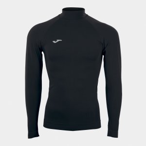 JOMA BRAMA CLASSIC SEAMLESS T-SHIRT BLACK L/S