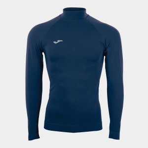 JOMA BRAMA CLASSIC SEAMLESS T-SHIRT DARK NAVY L/S
