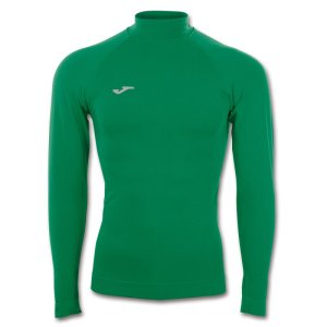 JOMA BRAMA CLASSIC SEAMLESS T-SHIRT GREEN L/S