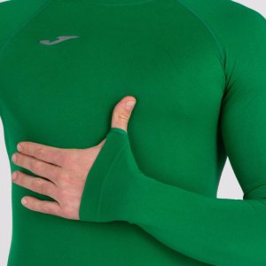 JOMA BRAMA CLASSIC SEAMLESS T-SHIRT GREEN L/S