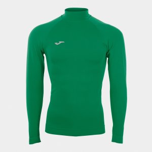 JOMA BRAMA CLASSIC SEAMLESS T-SHIRT GREEN L/S