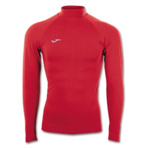 JOMA BRAMA CLASSIC SEAMLESS T-SHIRT RED L/S