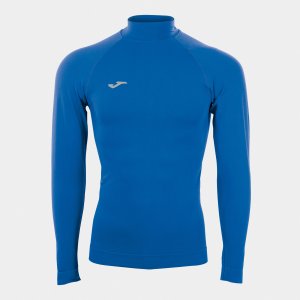 JOMA BRAMA CLASSIC SEAMLESS T-SHIRT ROYAL L/S