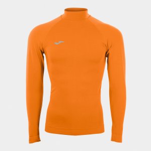 JOMA BRAMA CLASSIC SEAMLESS T-SHIRT ORANGE L/S