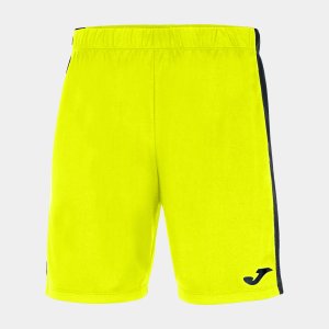 JOMA MAXI SHORT FLUOR YELLOW-BLACK