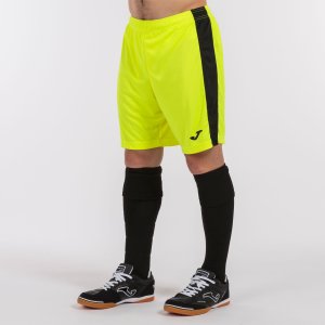 JOMA MAXI SHORT FLUOR YELLOW-BLACK